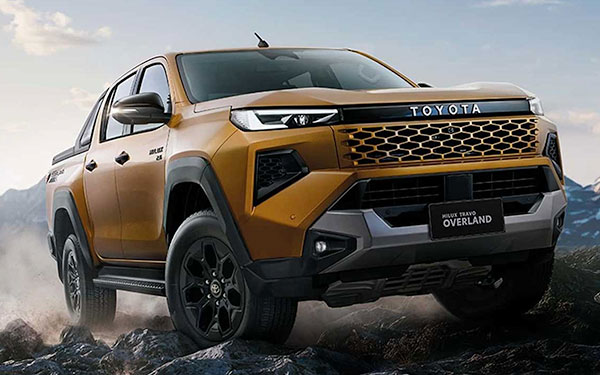 نسل جدید تویوتا هایلوکس معرفی شد